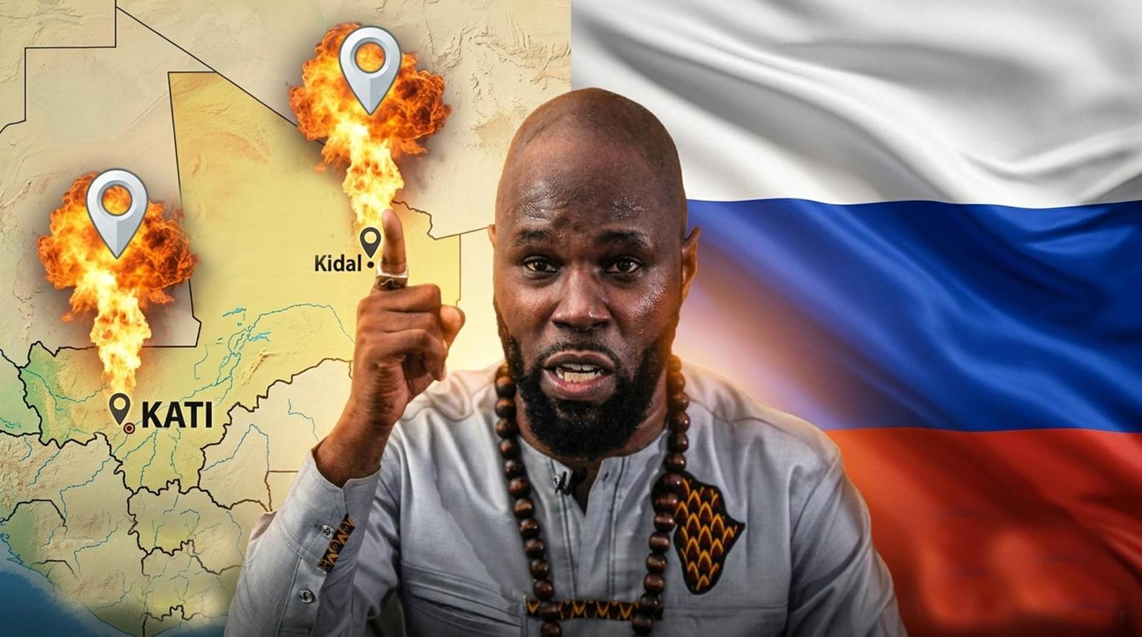 Soldats russes et malien en opération au Mali