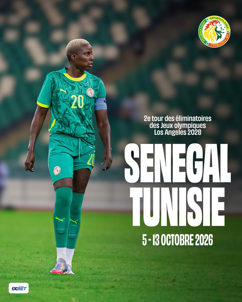 JO de LA28 - Tournoi de qualification olympique de football femmes : le Sénégal affrontera la Tunisie en double confrontation