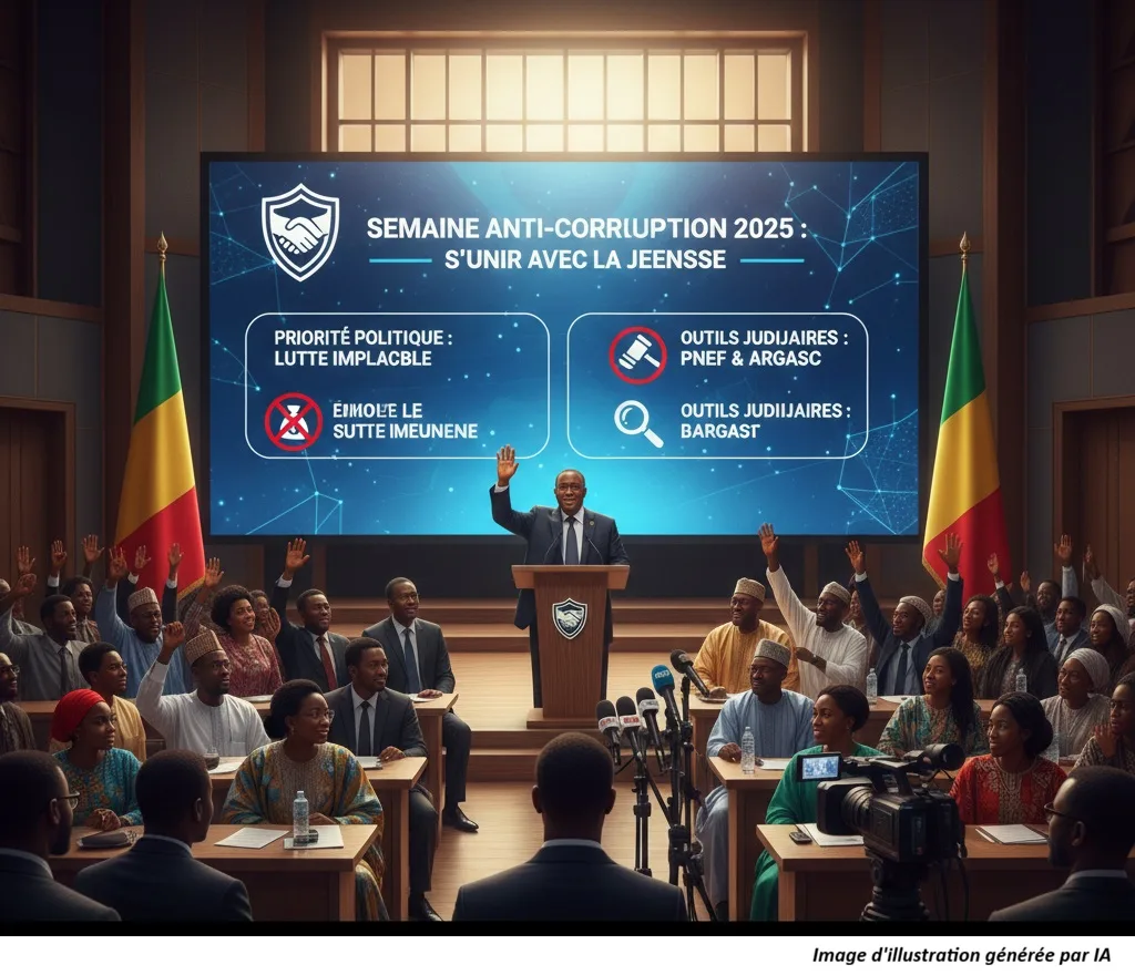 Mali : la jeunesse et la justice au cœur de la lutte anti-corruption 2025
