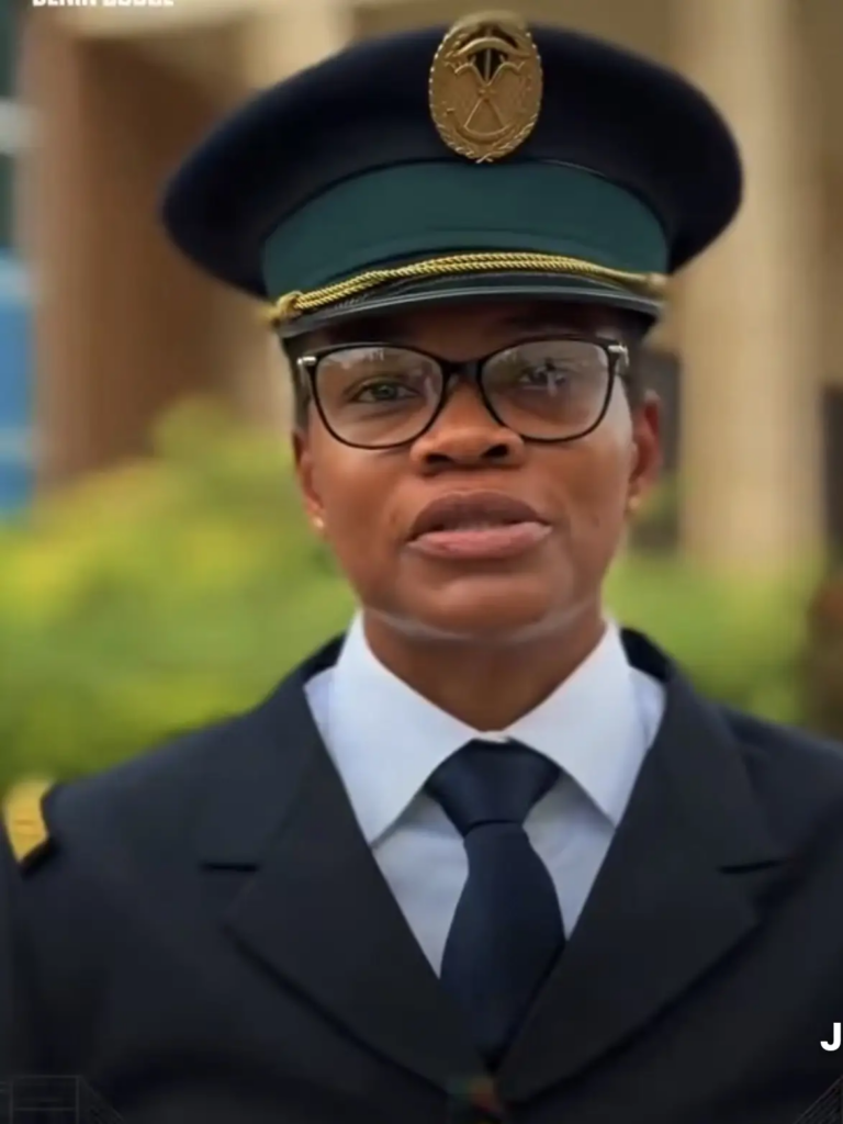 Histoire inédite au Bénin : une femme militaire à la tête de l&rsquo;aide de camp du président