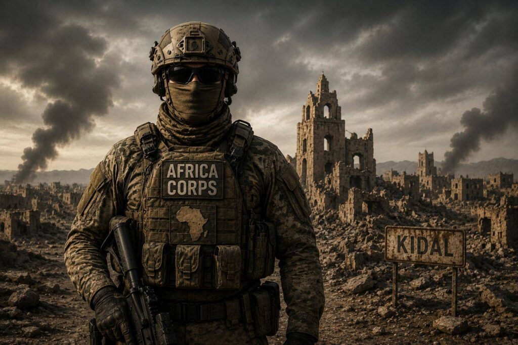 La publication de l&rsquo;africa corps sur Kidal révèle un tournant stratégique au Mali