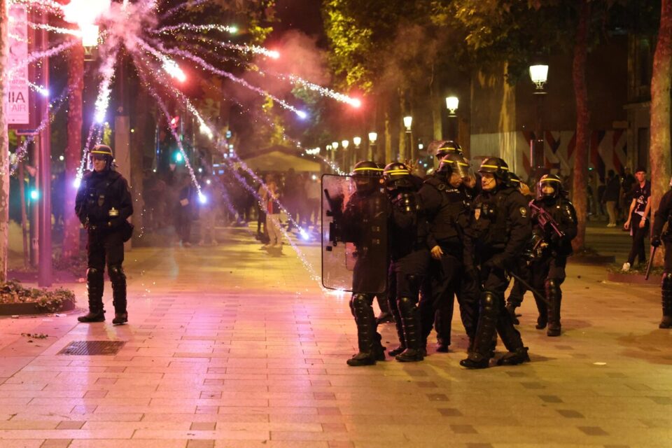 Les forces de l'ordre avaient dû intervenir massivement après la finale 2025