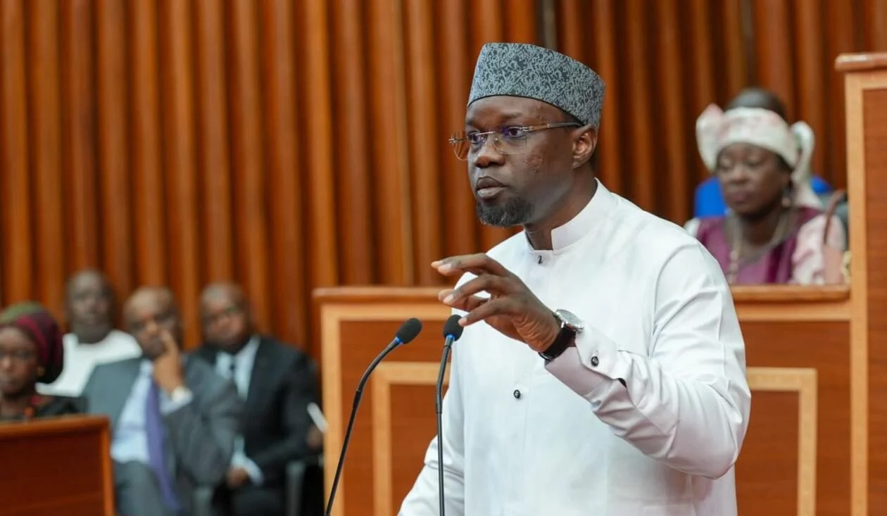 Ousmane Sonko s'exprime à l'Assemblée nationale