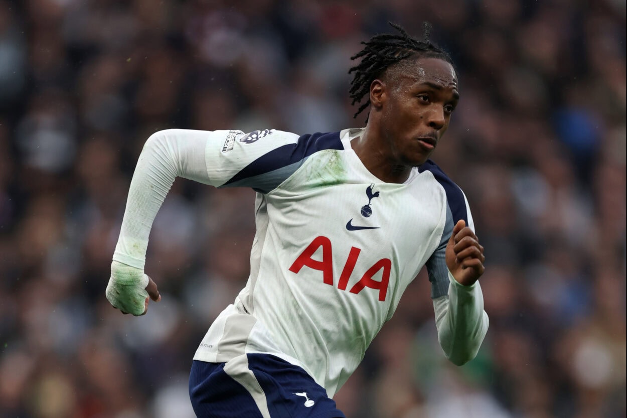 équipe de tottenham en action