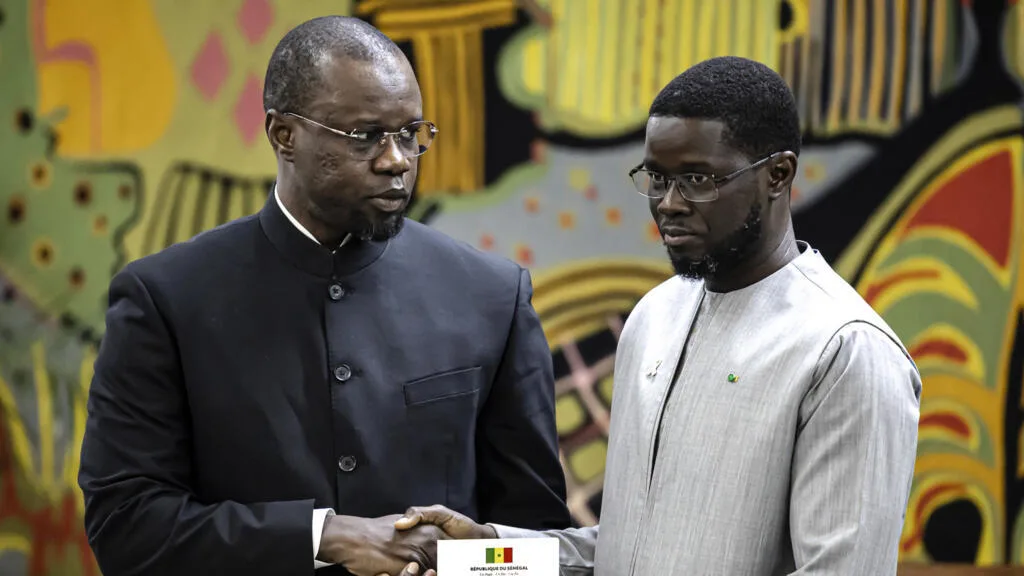 Le président Bassirou Diomaye Faye et le Premier ministre Ousmane Sonko lors de leurs premières initiatives politiques