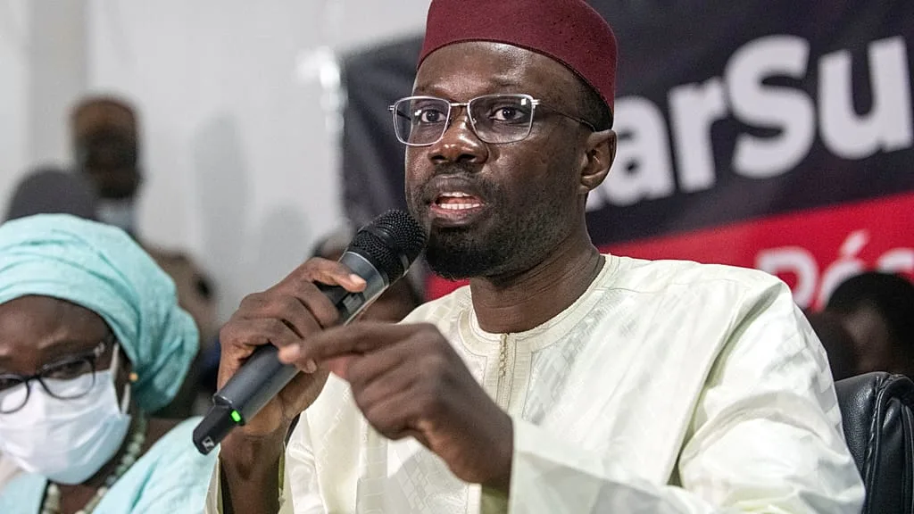 Ousmane Sonko, Premier ministre du Sénégal, s’exprime devant les députés