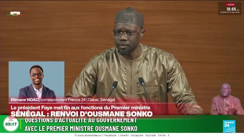 Le président Bassirou Diomaye Faye et l'ancien Premier ministre Ousmane Sonko lors d'un événement officiel