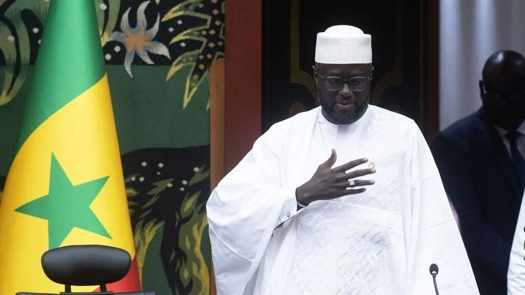 Portrait de Malick Ndiaye lors d'une intervention publique