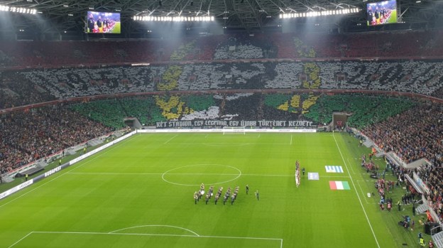 Vue du Puskás Aréna de Budapest