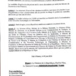 Le Niger engage une restructuration administrative pour la maîtrise des dépenses publiques