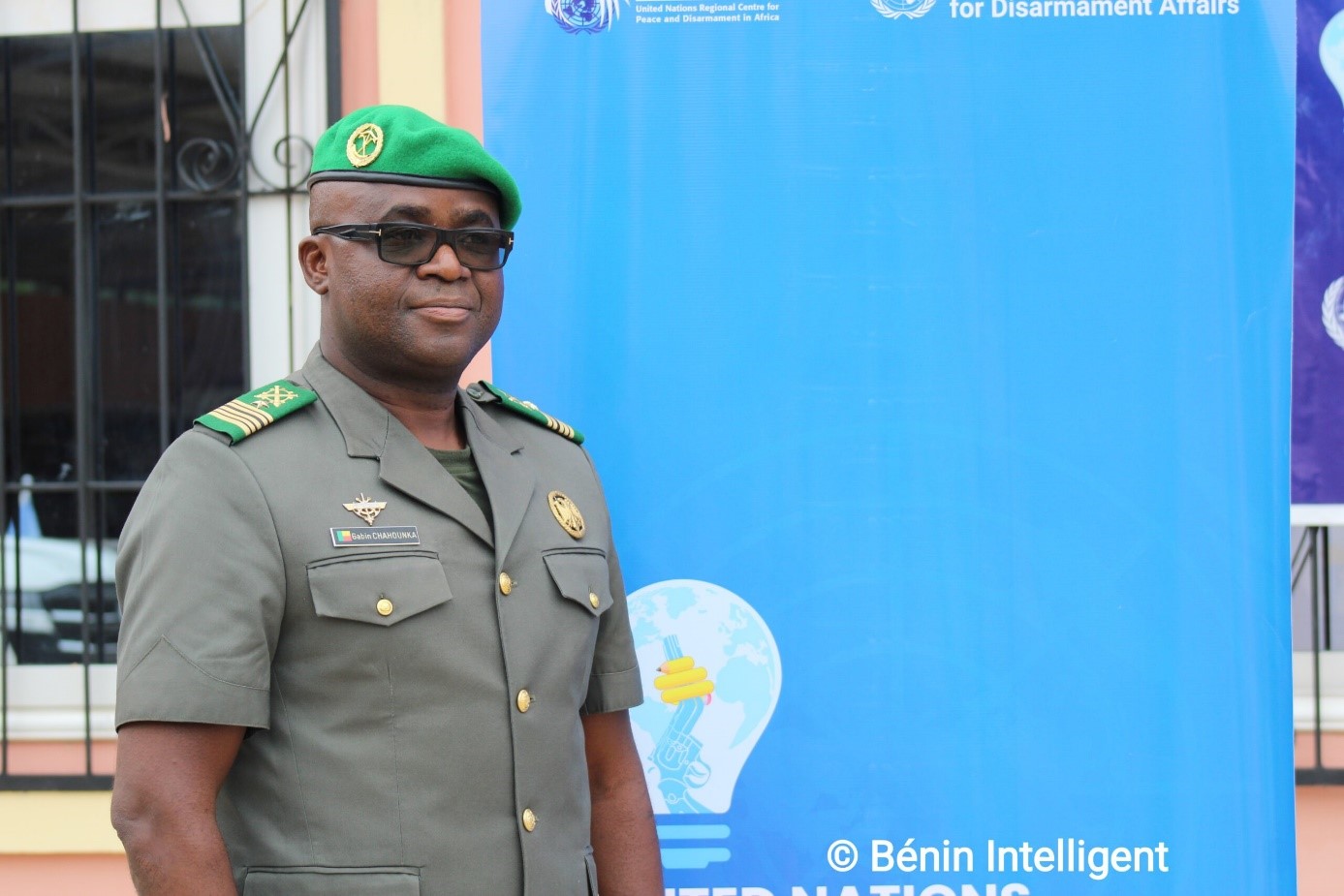 colonel major gabin abel chahounka, chef du cabinet militaire de la présidence béninoise