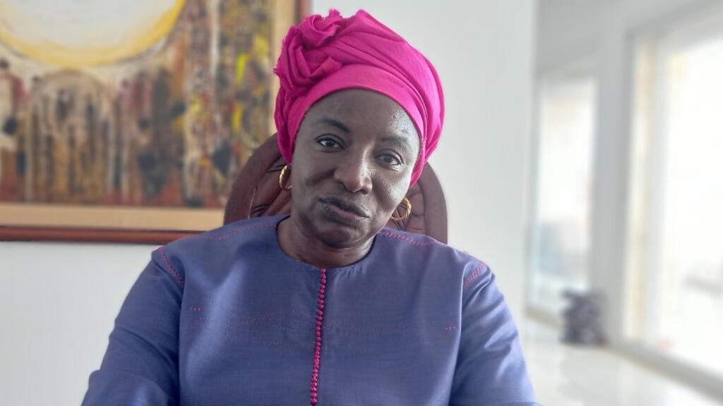 Aminata Touré, à son domicile à Dakar