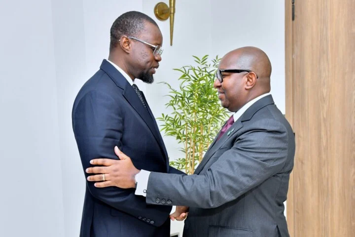 rencontre entre Ousmane Sonko et le président du Comité exécutif de l'UPA rencontre entre Ousmane Sonko et le président du Comité exécutif de l'UPA