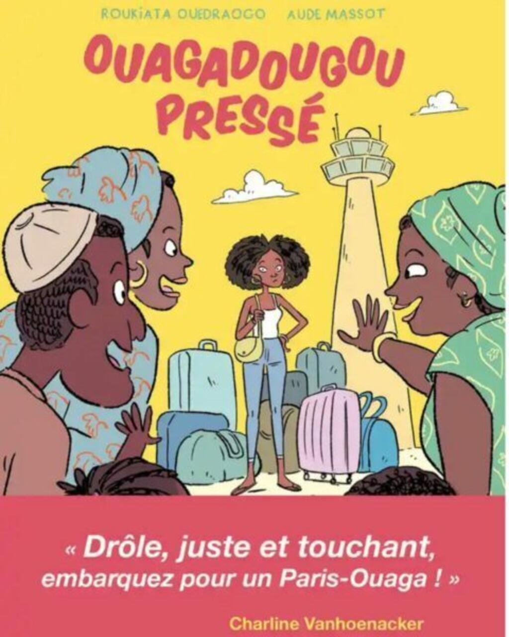 Couverture du livre 'Ouagadougou pressé' de Roukiata Ouedraogo.
