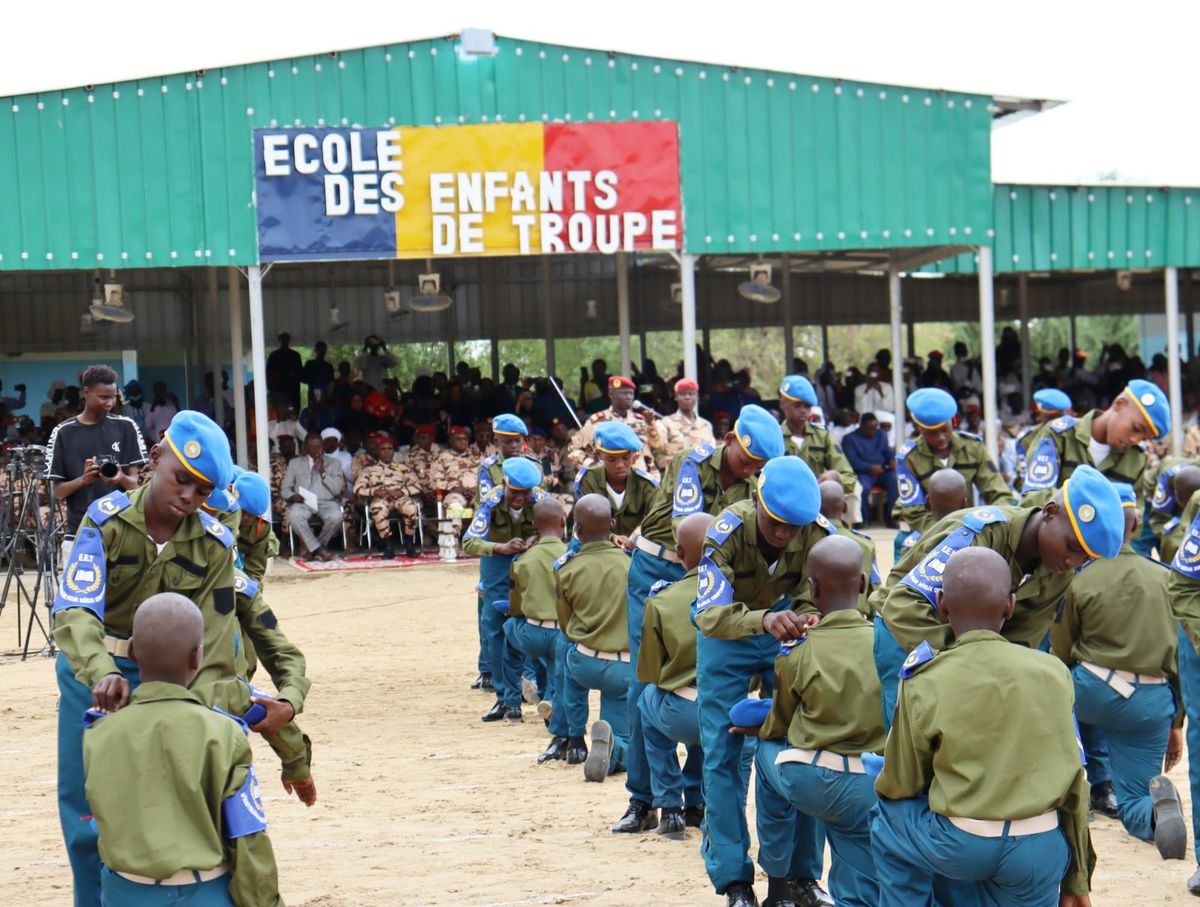 Cérémonie de remise des prix aux enfants de troupe du GEMIA à N’Djamena