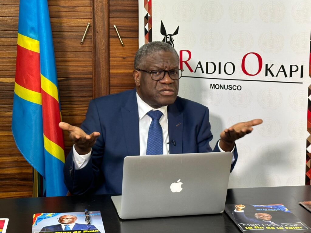 Denis Mukwege dénonce la gouvernance de la RDC sous Félix Tshisekedi