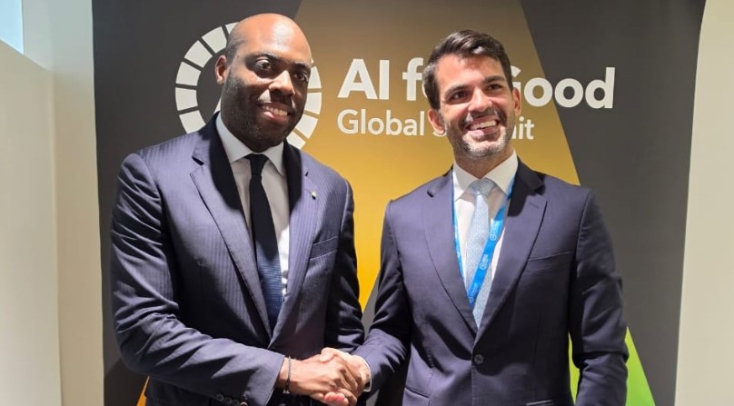 Rencontre entre le ministre gabonais de l'Économie numérique et le directeur régional de TikTok