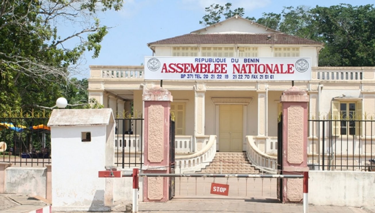Salle plénière de l'Assemblée nationale du Bénin
