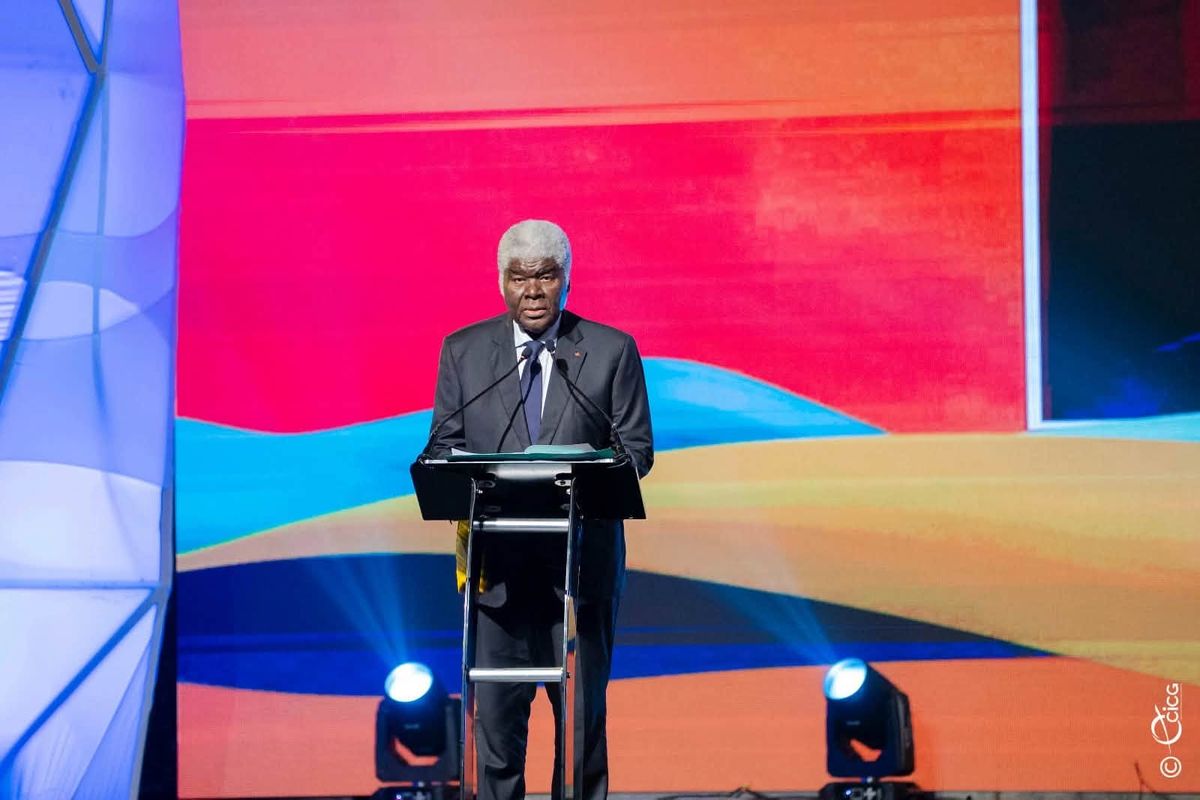 Premier ministre Robert Beugré Mambé s'adresse aux investisseurs lors du PND 2026-2030