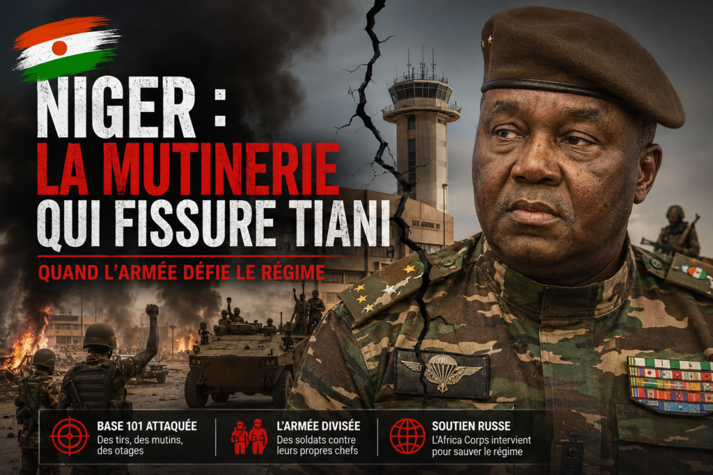 Une mutinerie au Niger révèle des fissures au sein de l&rsquo;appareil sécuritaire