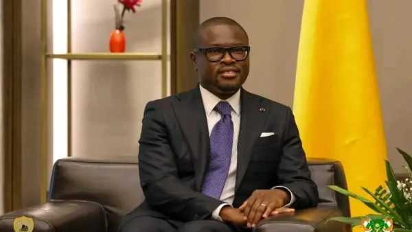 Romuald Wadagni lors d’un déplacement officiel