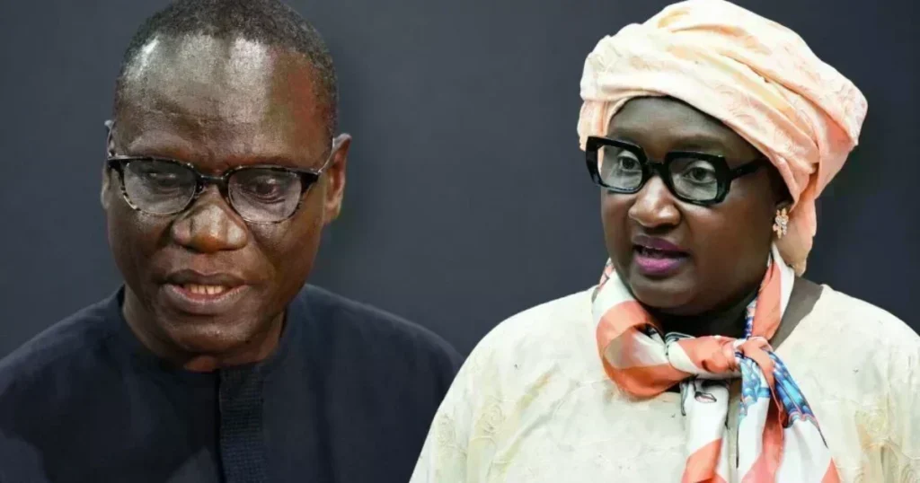 Khady diène gaye claque un uppercut verbal à abdourahmane diouf